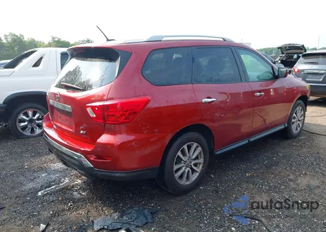 2017 Nissan Pathfinder Sv z USA, uszkodzony, nr VIN 5N1DR2MN4HC673145